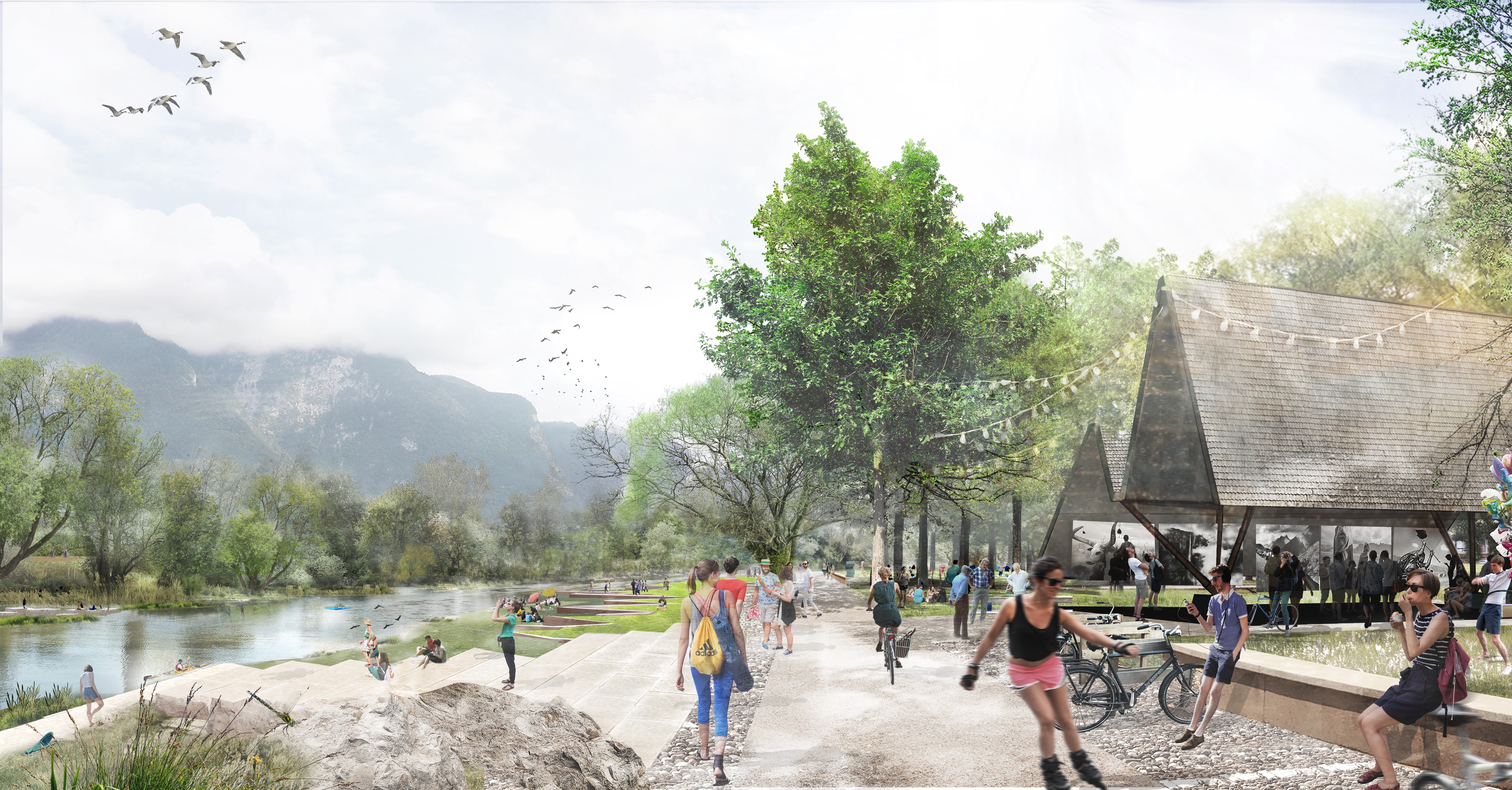Rhône 3 : les rives du fleuve seront dessinées par des Lyonnais
